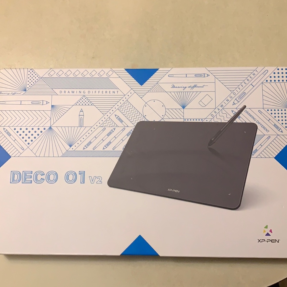 XP-PEN DECO 01 V2 writing tablet